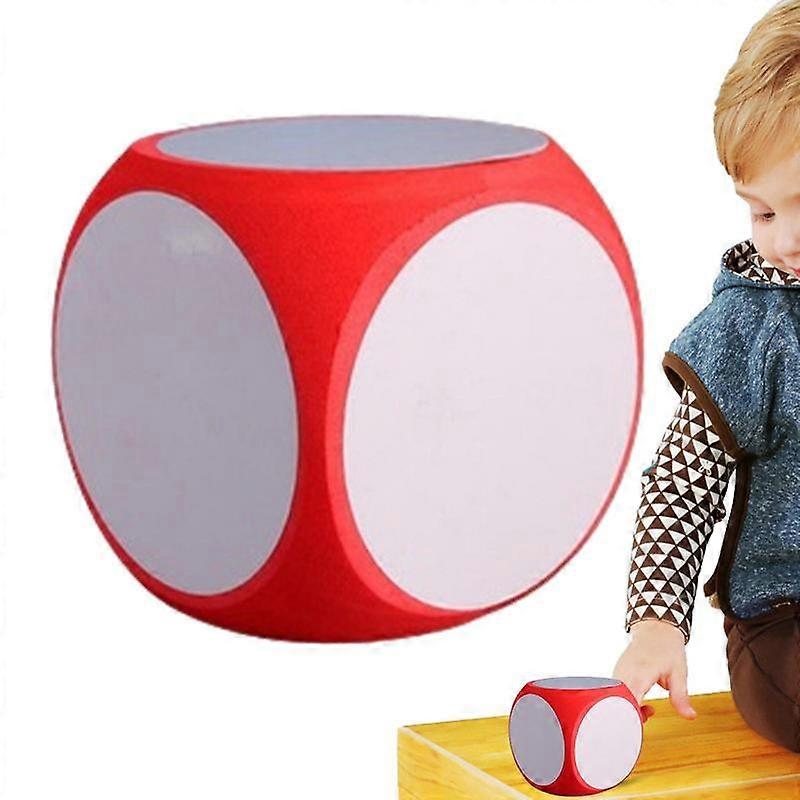 Large Foam Dice Story Dice For Kids Activity Dice Children's Play Toys Classroom Teaching Aids DIY Making Teamwork Props For