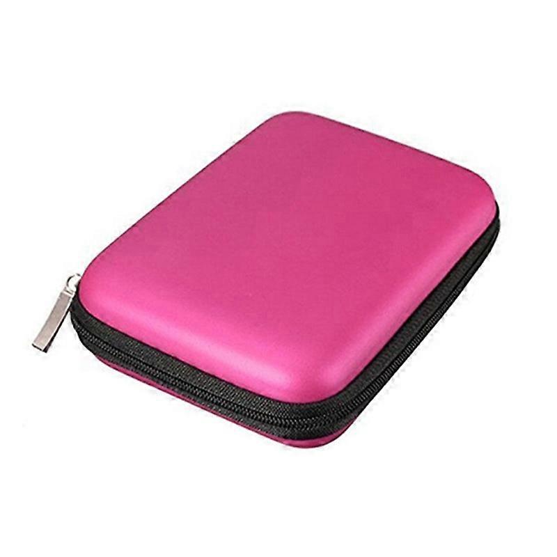 Portable Zipper Closure Earphones 2.5inch Hard Dive Memory Card Storage Case Bag JIKAIX