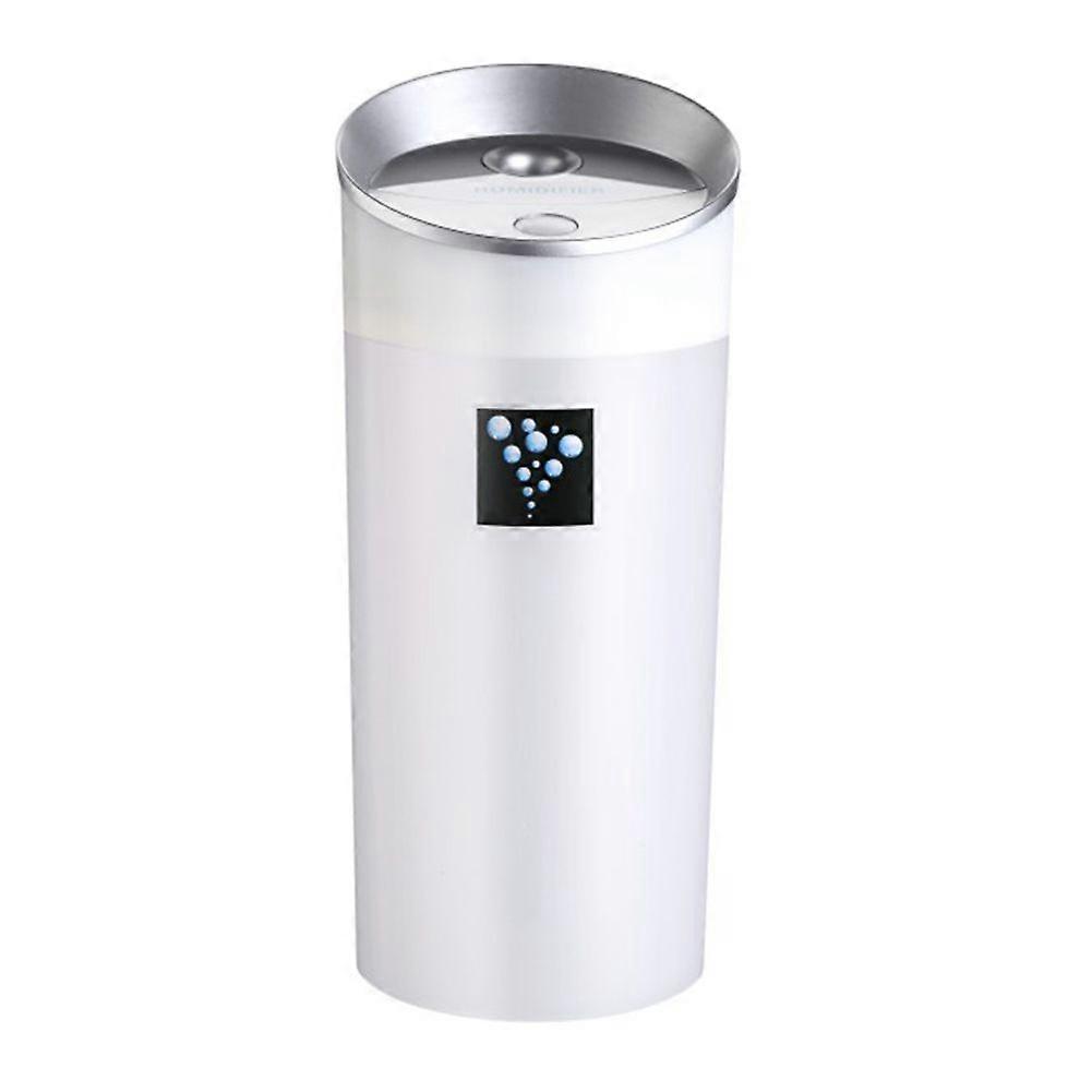 300ML Ultrasonic Humidifier USB Car Humidifier Mini Aroma ESSential Oil Diffuser Aromatherapy Mist Maker Home Office:White