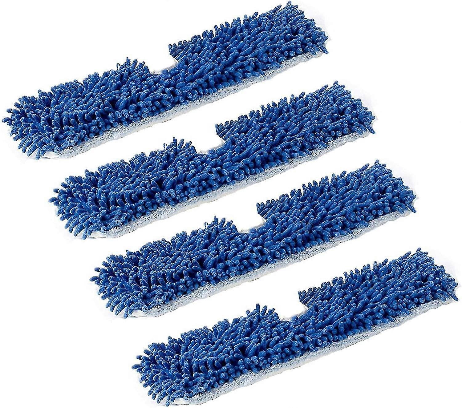 Fiber flip mop head, machine washable surface 360  - 4 packs