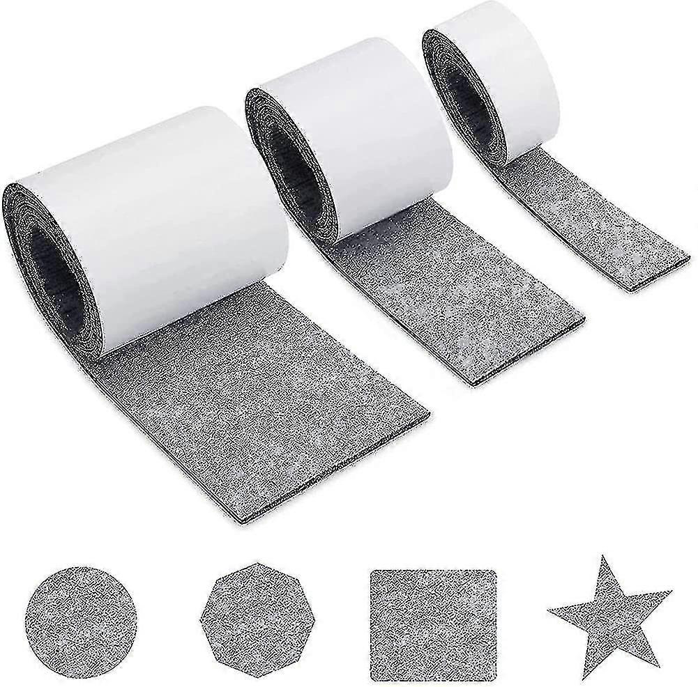 Felt Gliders - Felt - 3 Rolls (100 * 10cm + 100 * 5