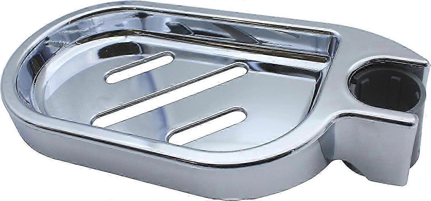 シャワーレールソープホルダー、シャワーレールソープディッシュフィット22mmシャワーレール、シャワーソープトレイクリップオンバスルームシャワーポールソープホルダーフィット22mm