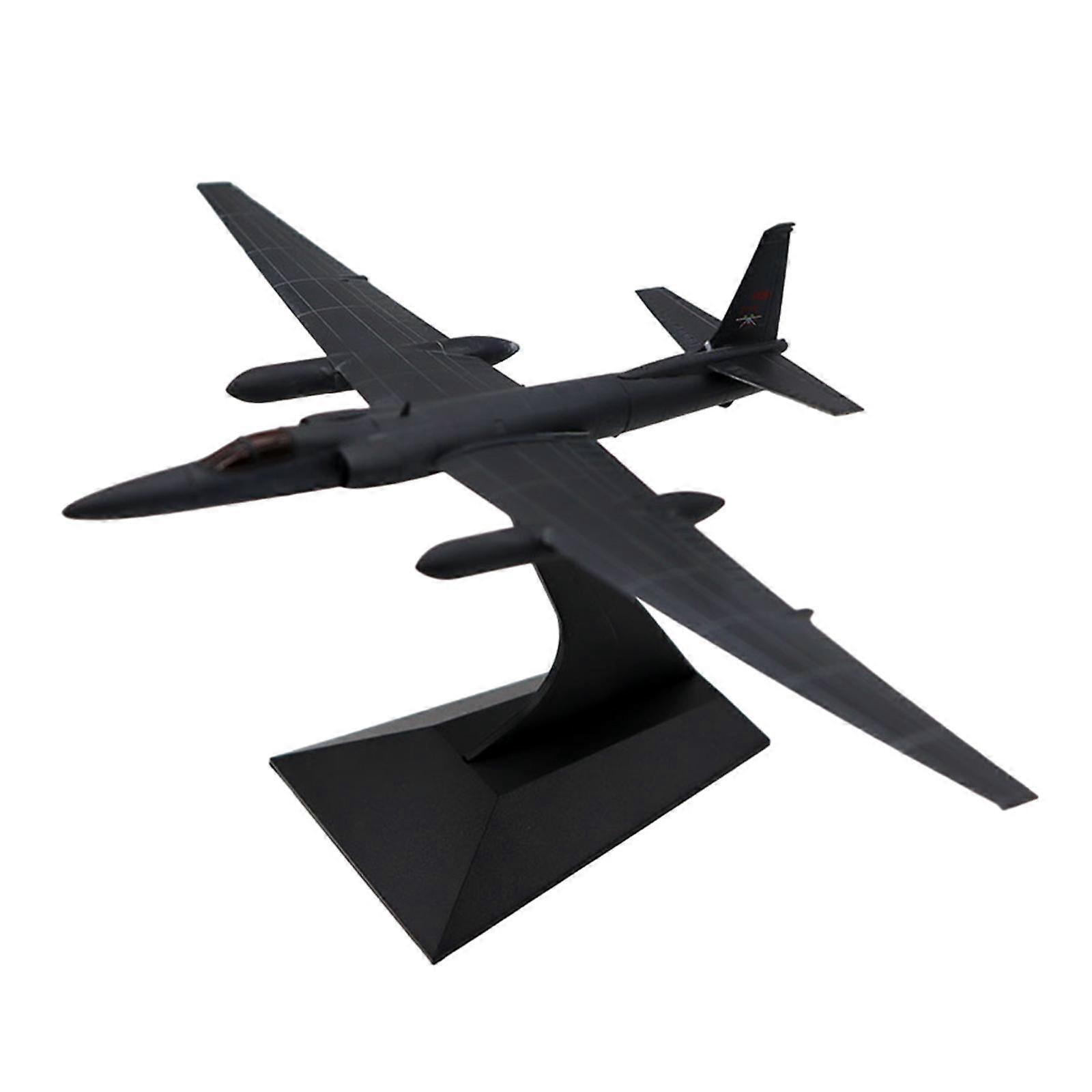 1/144 U2 Aircraft Model Souvenir with Display Base for Shelf Cabinet Bedroom