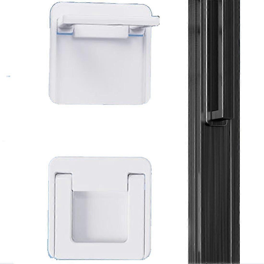Sliding Door Locks for Baby, Child Lock for Stop Baby and Pets Opening Sliding Door, Drawer Handle, 2pcsD-