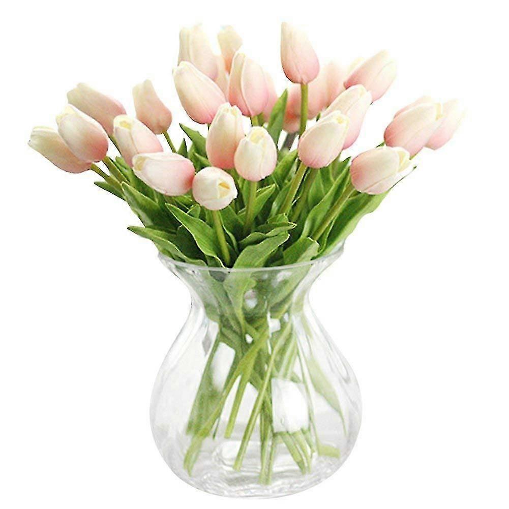 30 Pcs Real-touch Artificial Tulip Flowers e Wedding Party Decor,4225