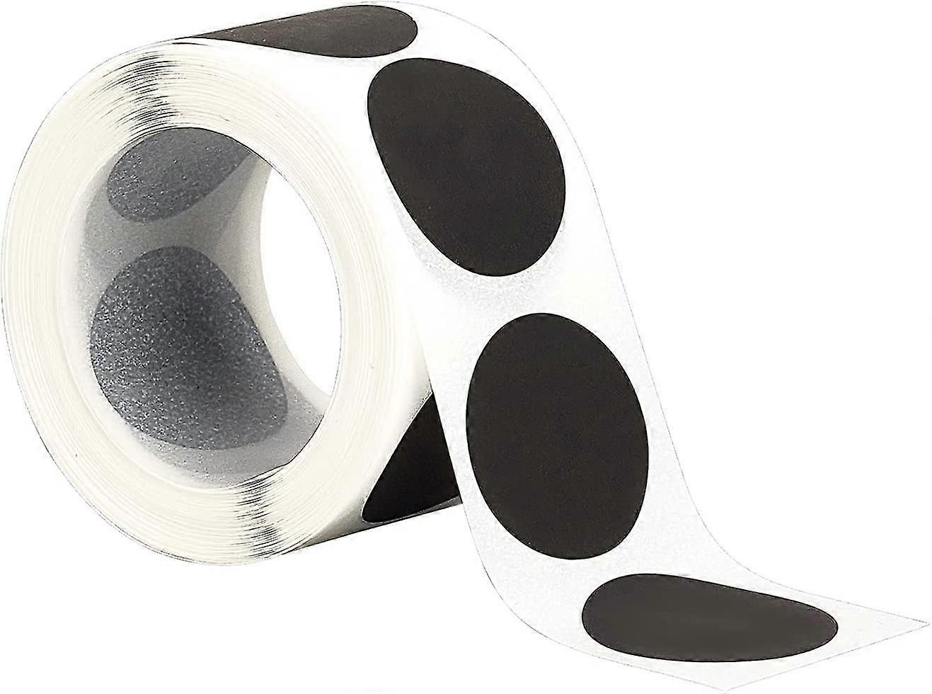 500pcs/roll Scratch Off Sticker Round Labels(Purple)