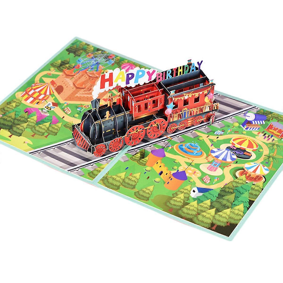 Birthday Card, 3D Popup, Greeting Card