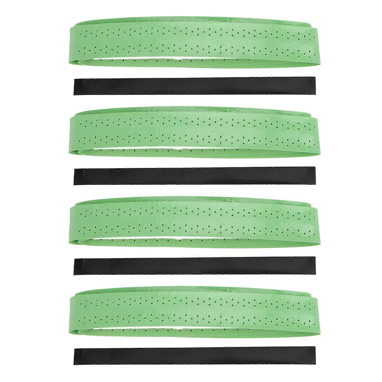 4PCS Badminton Handle Tape Antislip Breathable Tennis Overgrips Tape Badminton Racket Grips Sweatband