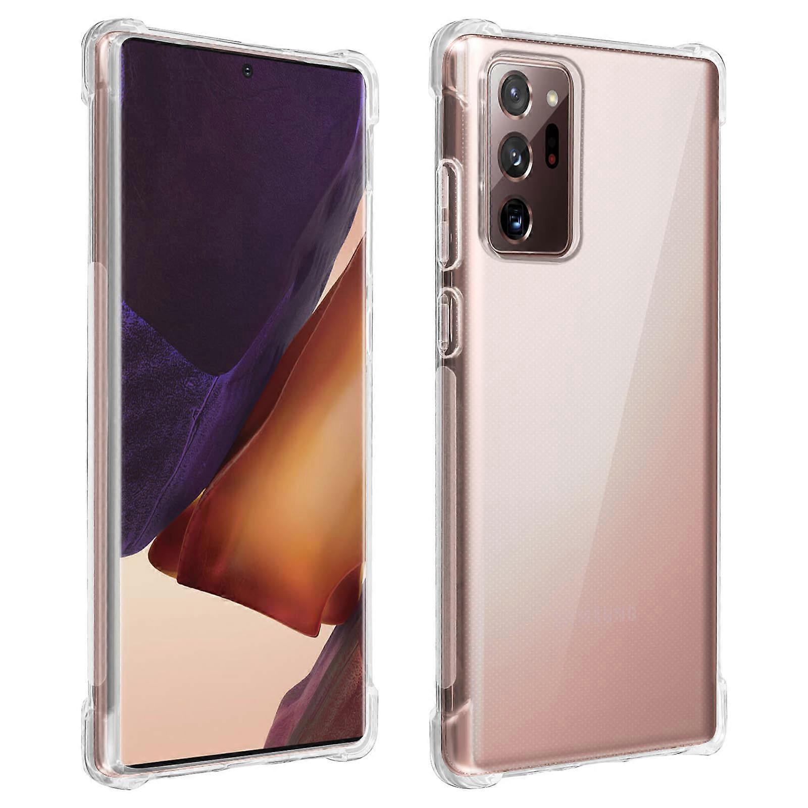 Cover Galaxy Note 20 Ultra Silicone Bumper Resistente Trasparente Akashi