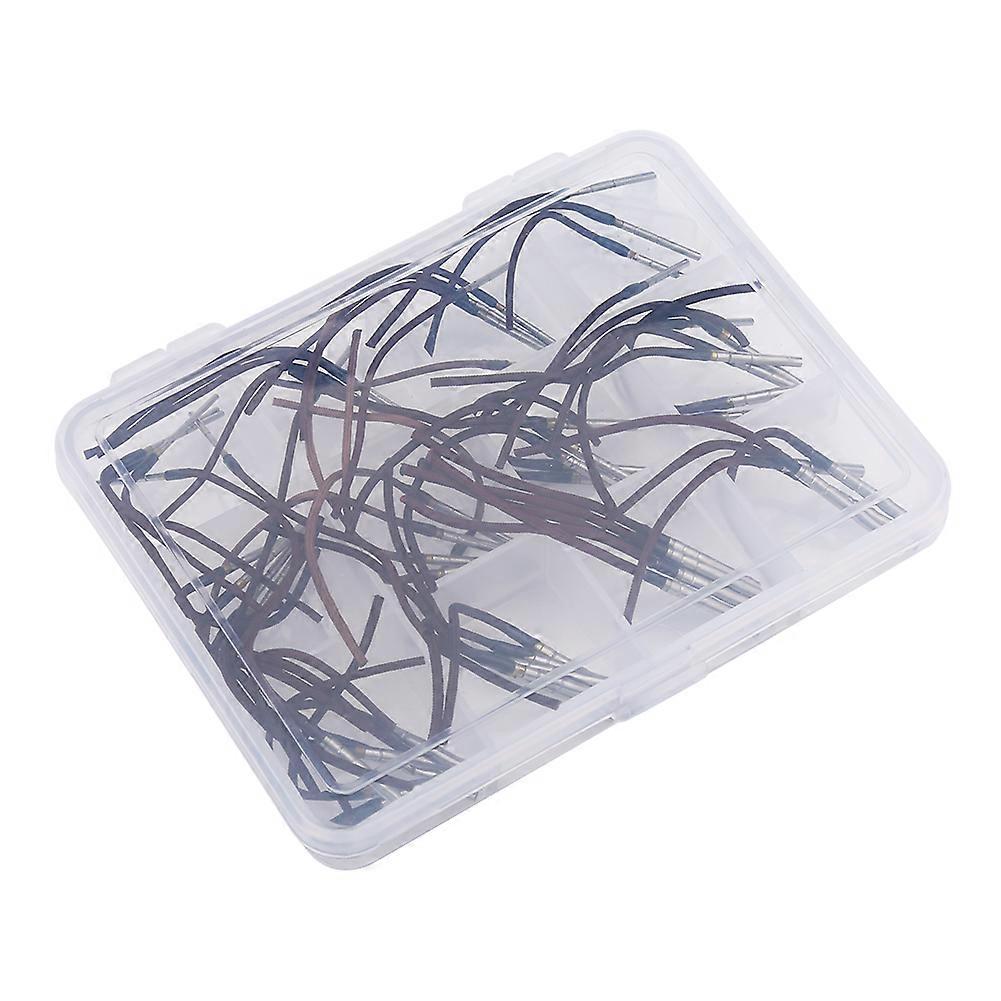 60Pcs 0.8-2.0 Swivel Fishing Rod Components 360 Degree Rotation Fishing Rod Tip String Kit