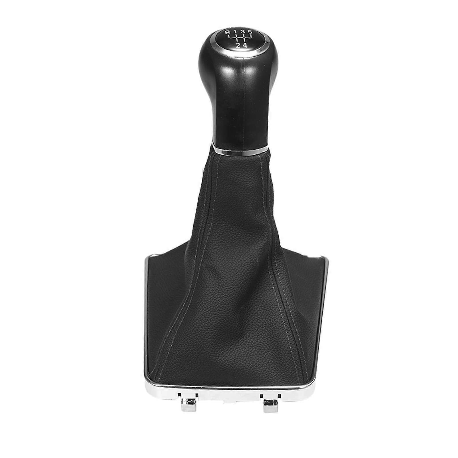 5 Speed Gear Shift Stick Knob Cover Leather Boot Dust~proof Cover Replacement For Astra III H 1.6 VAUXHALL 2004~2010 MK8288