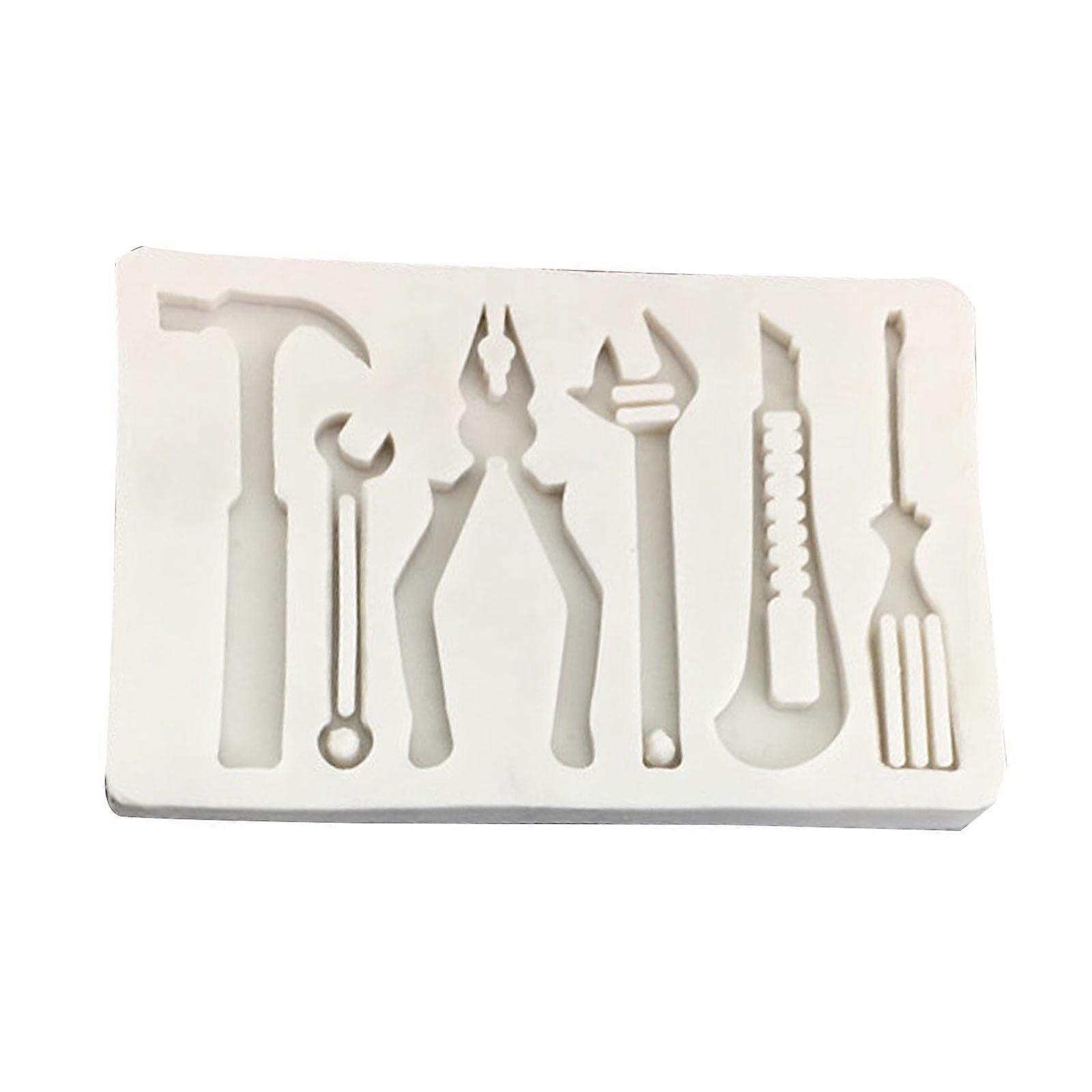 Repair Tool Pattern Cookie Molds Biscuits Molds DIY Cartoon Press Baking Molds Birthday Cookie Tool Cake Decorating Tool