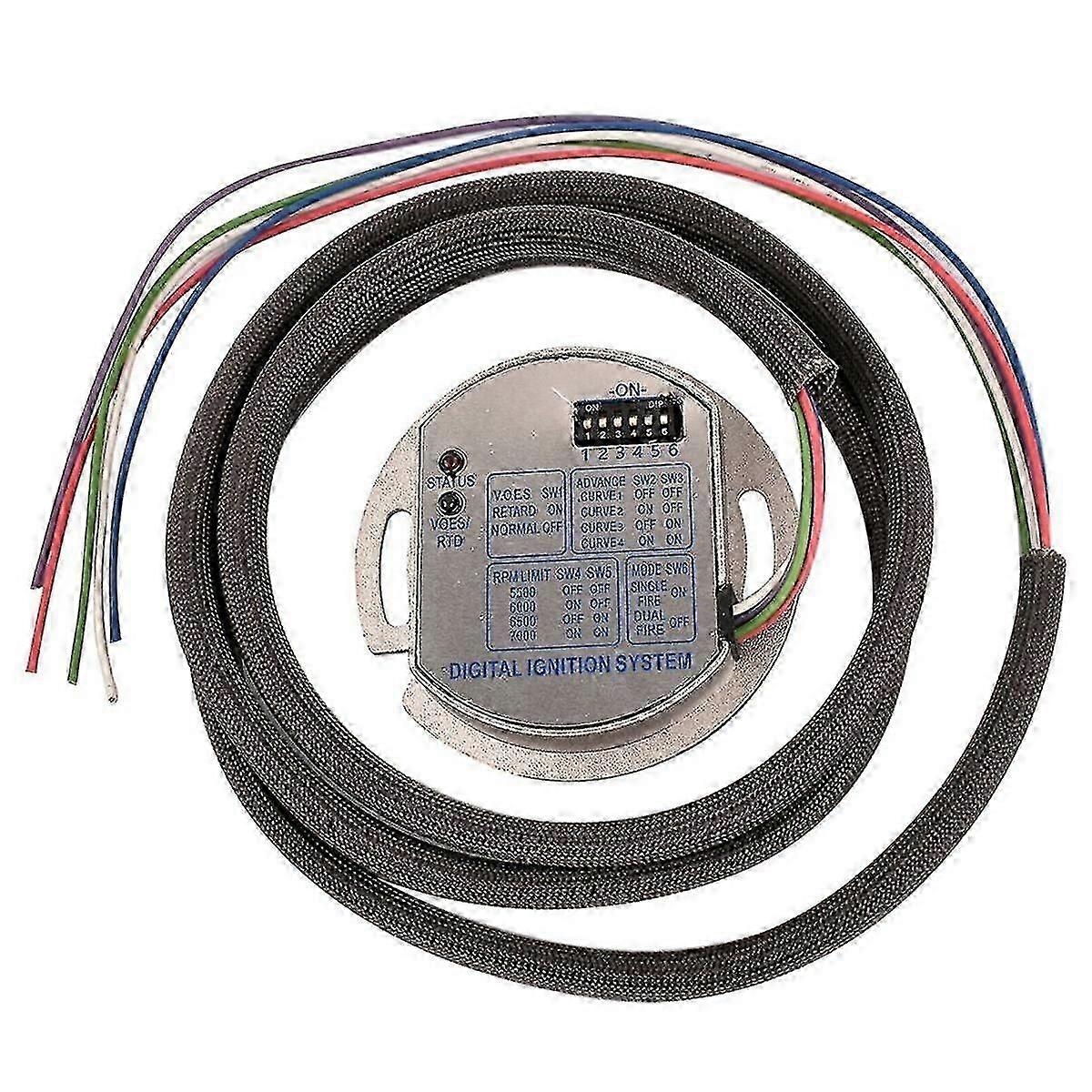 Single Fire Programmable Ignition Module 53-644 for Big Twin Models 1970-1999 Boris