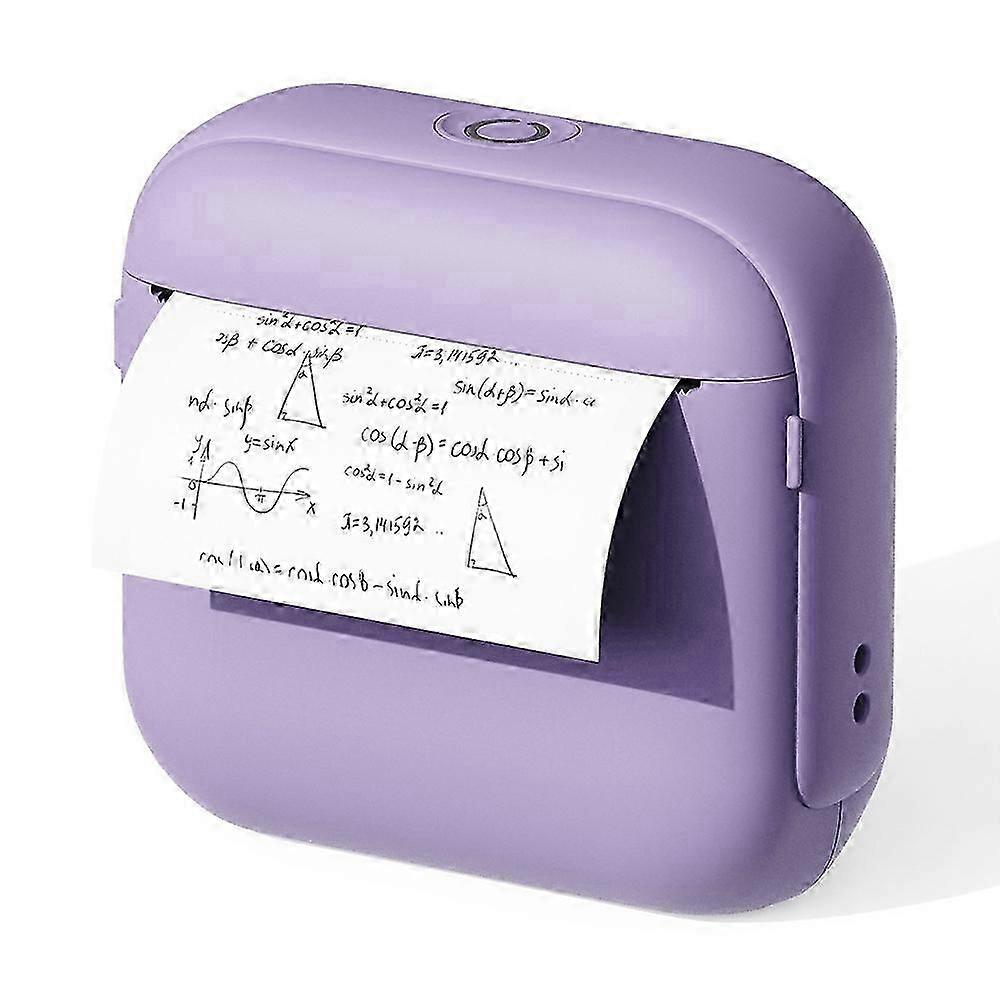 X6 Portable Mini Handheld Label Printer Bluetooth Label Maker Style A Multicolor