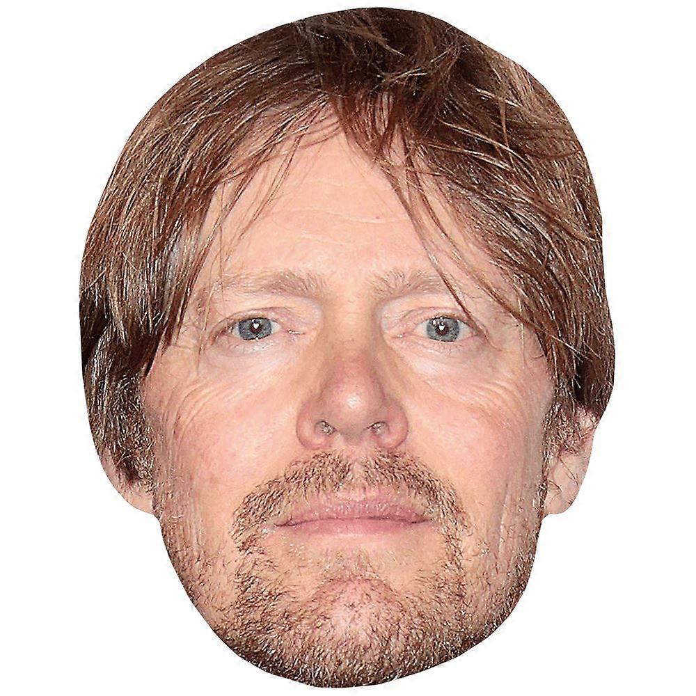 Kris Marshall (Beard) Celebrity Mask, Flat Card Face