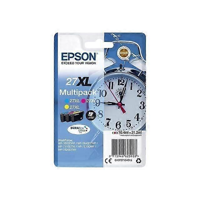 EPSON Multipack T2715 XL - Väckarklocka - Cyan, Magenta, Gul (C13T27154012)