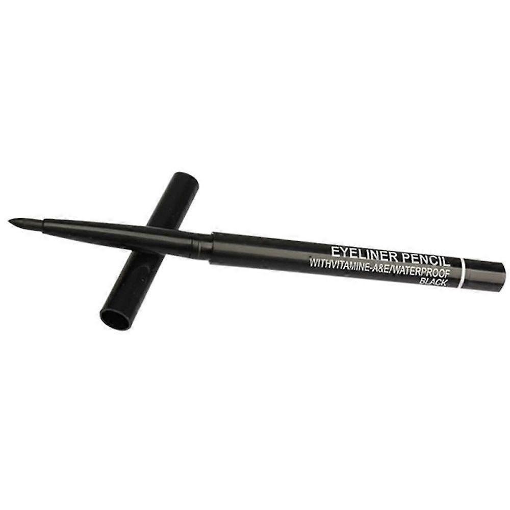 DNM Colorful Liquid Eyeliner Seal Pen Matt Schnelltrocknend Glatt Feiner Make-up Stift Automatisch rotierender Black Eye Liner Pencil Nicht verwischt