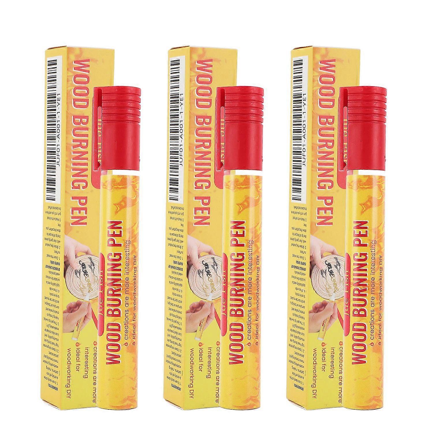 Scorch Pen Marker High Temperature Resistant Wood Burning Marker Pen for Artistic Creation