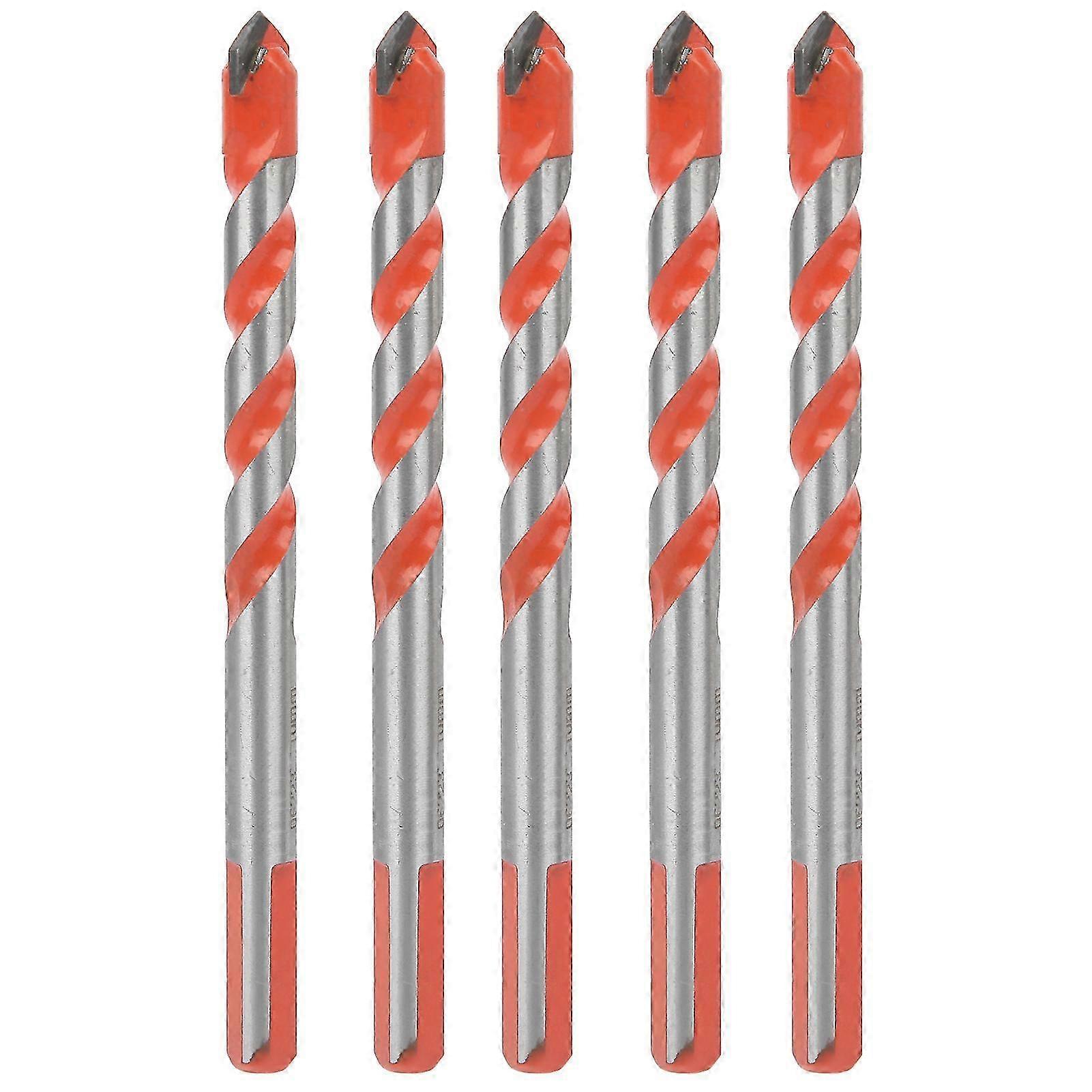 5Pcs Multifunctional Drill Bit Hole Opening Carbide Triangular Handle Hardware Tools