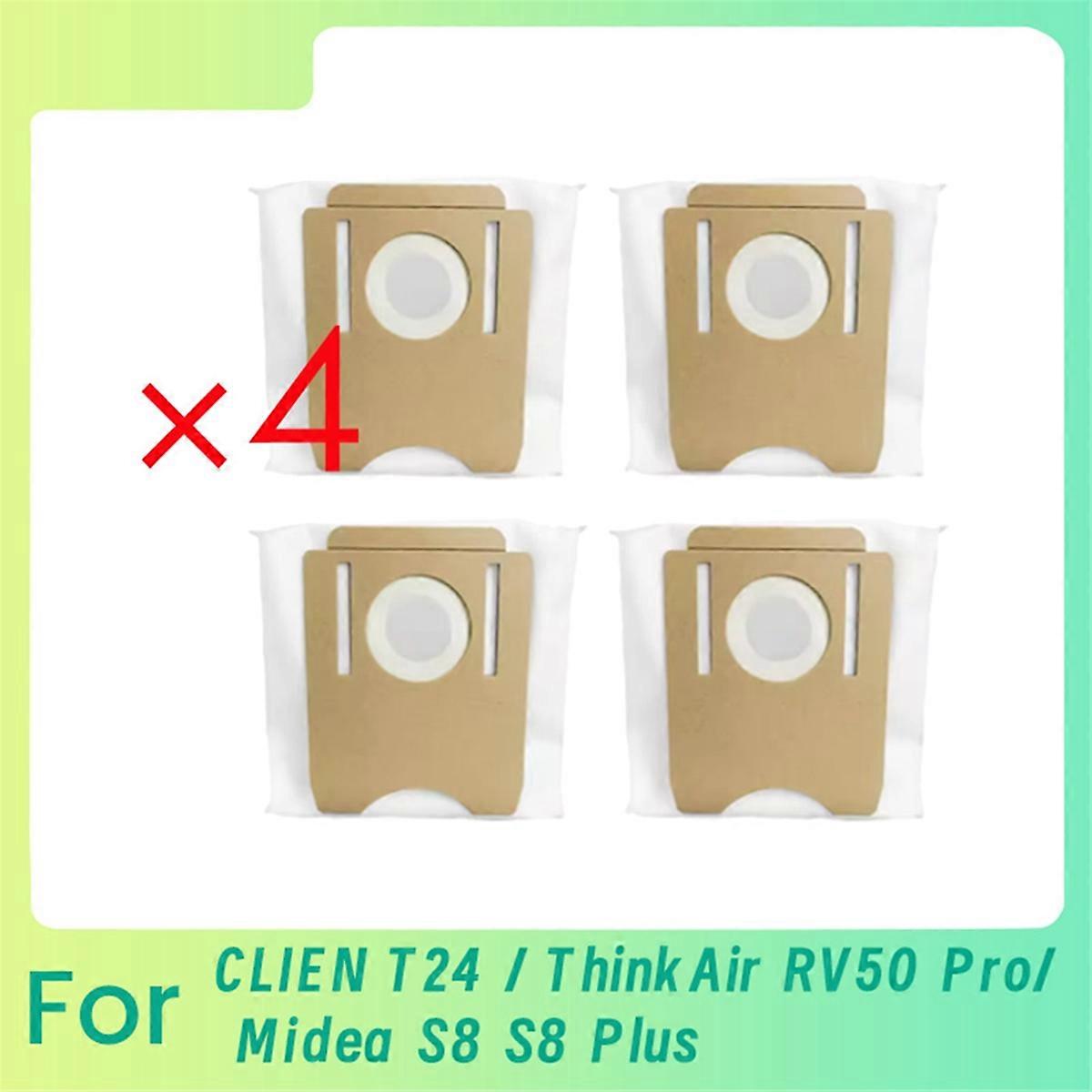 For CLIEN T24 / ThinkAir RV50 Pro/ S8 S8 Plus Consumables Dust Bag Non-Woven Bag Sweeper Accessories Clean Tool,C