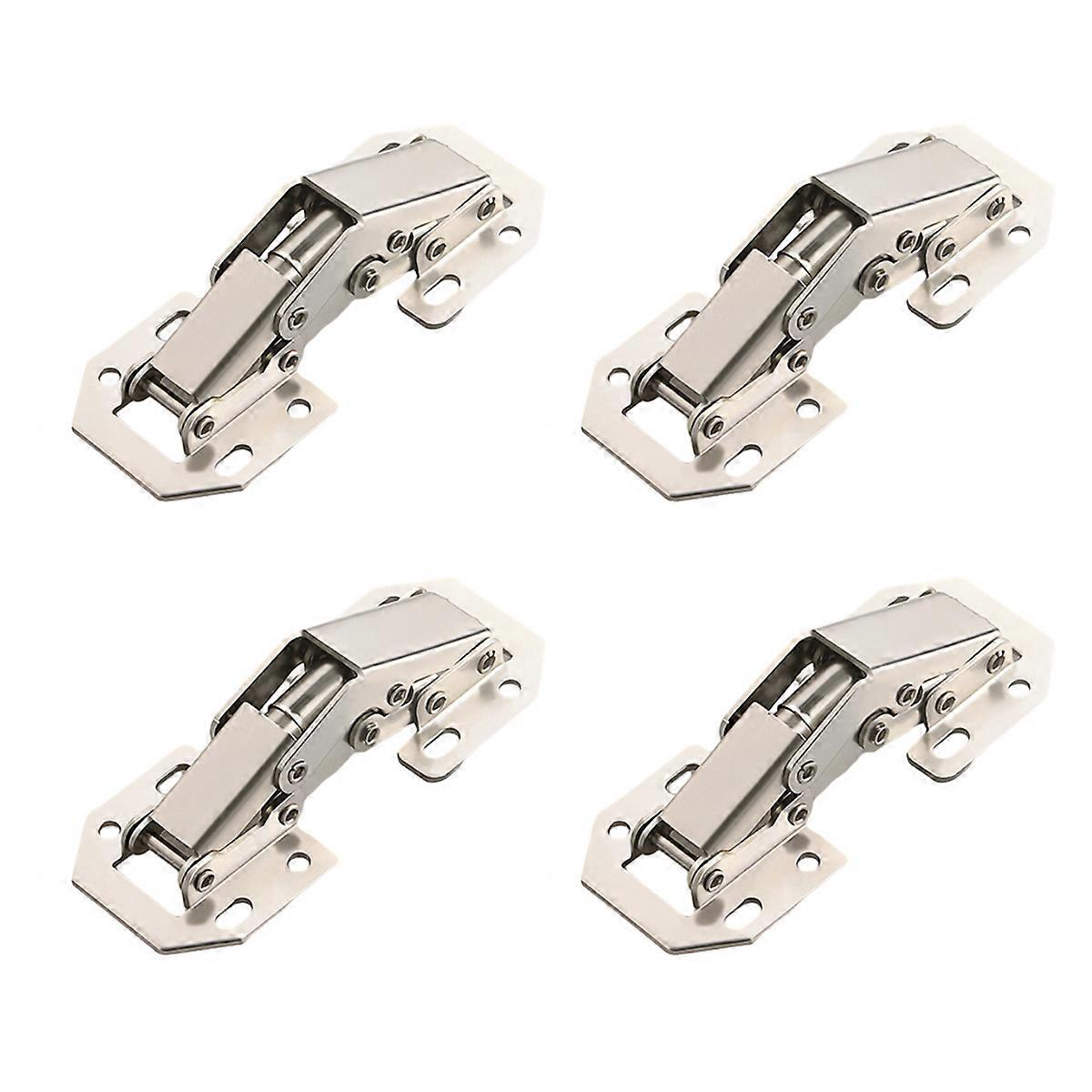 Cabinet Door Hinges, Concealed Hinges with Hydraulic Or Spring Design for Smooth Silent Operation, High-Toughness Spring Quality for Durable