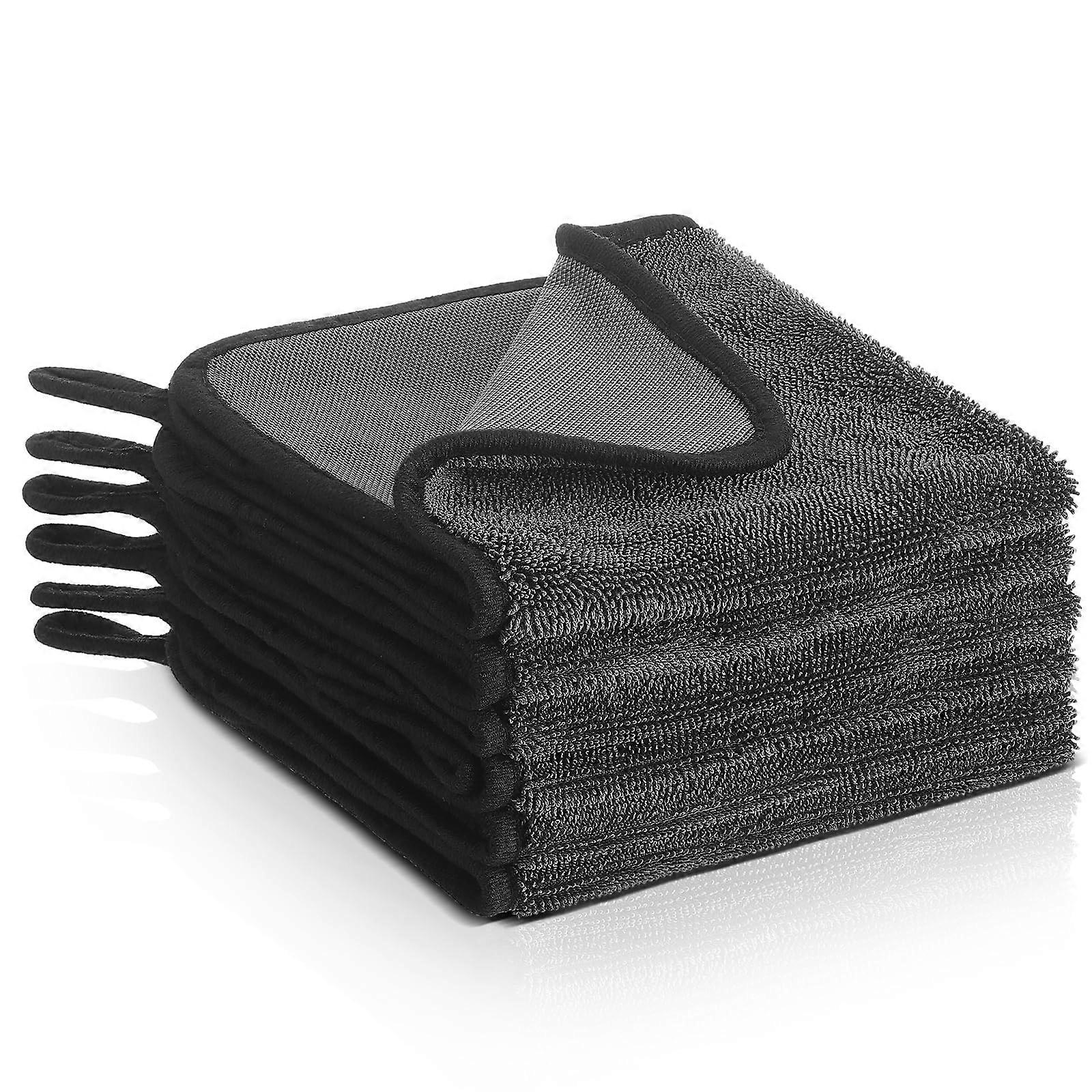 6 Pcs Microfiber Bath Drying Towel for Bathroom Kitchen Use