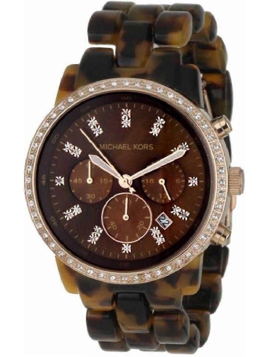 Michael Kors Brown Plastic MK5366 női óra