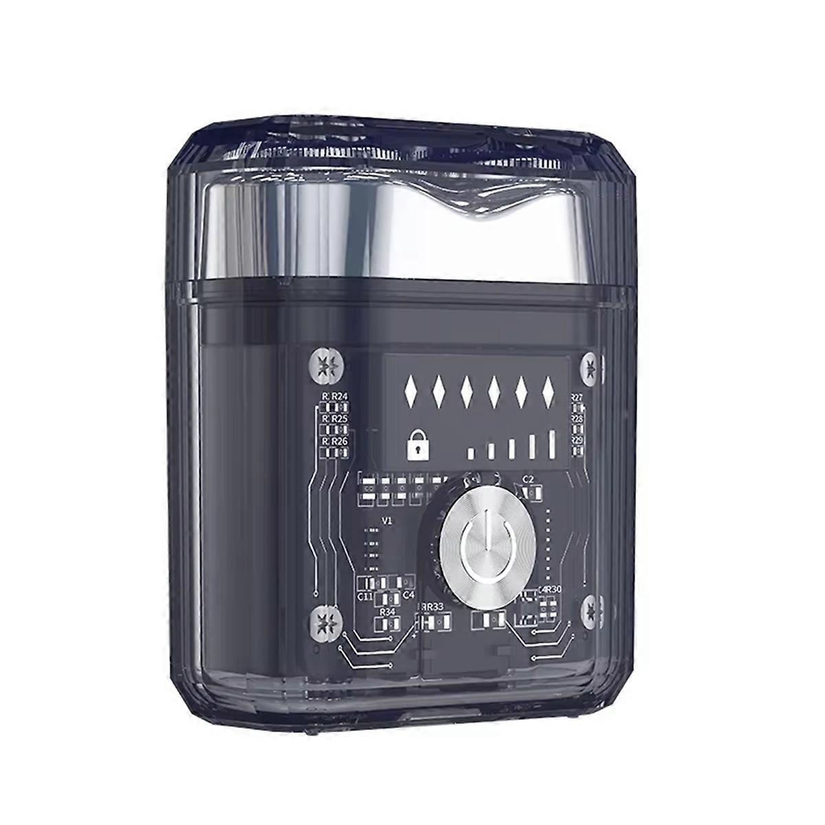 New Electric Shaver Mini Transparent Two-Way Shaver Portable A