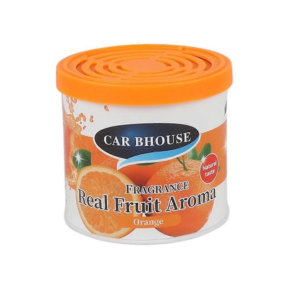 For bilparfyme Sitronduft Solid luftfrisker Langvarig luktfjerner For koppholder