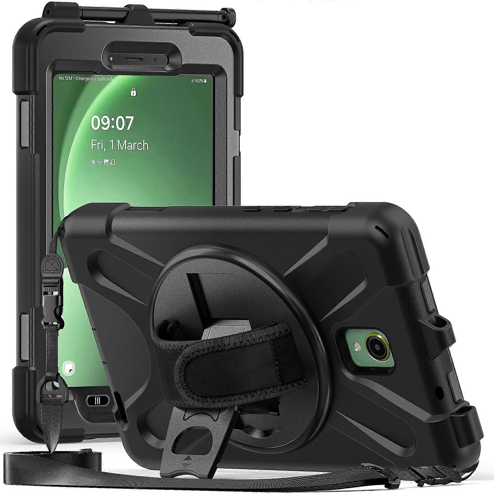 for Samsung Galaxy Tab Active5 (SMX306B/X300)/Active3(T570) 5G Rugged Case, Armor Cover