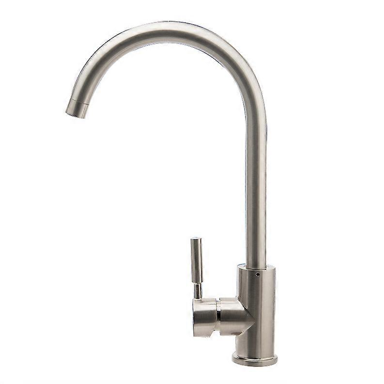 Copper alloy single handle faucet hot and cold wire drawing vegetable basin mixer faucet