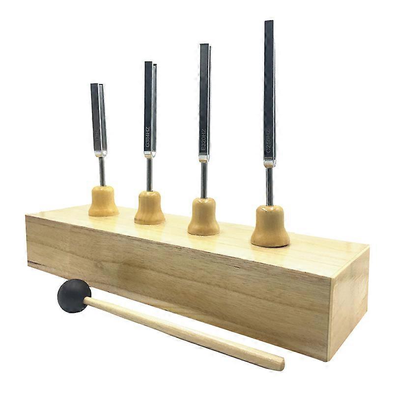 Accurate Frequency 256Hz 320HZ 384HZ 512Hz Music Tuning Fork Set