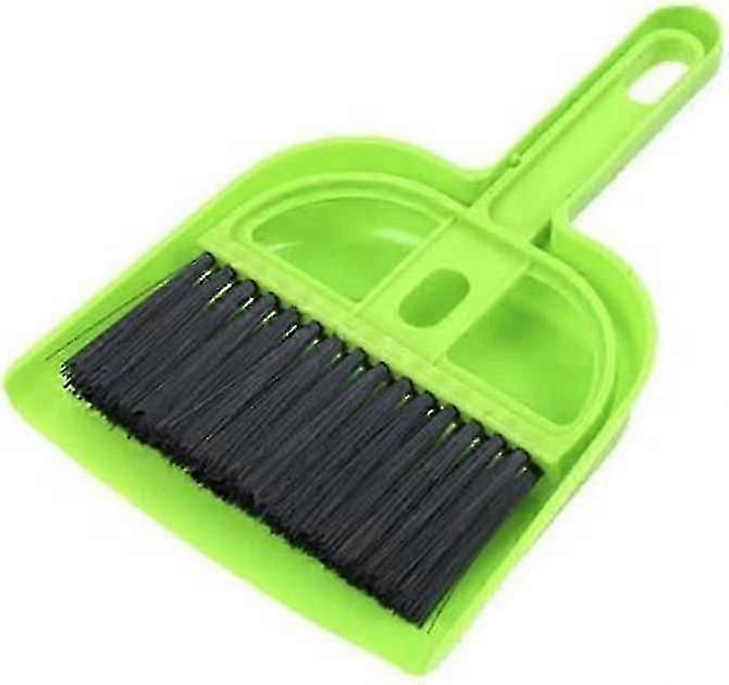 Multifunction Mini Dustpan And Dustpan Set,small Cleaning Tools,broom,portable Dustpan,green