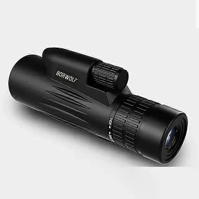10-30X42 Monocular Bak4 Prism Telescope with Phone Clip Tripod Waterproof Binoculars for Hunting Bird Waching