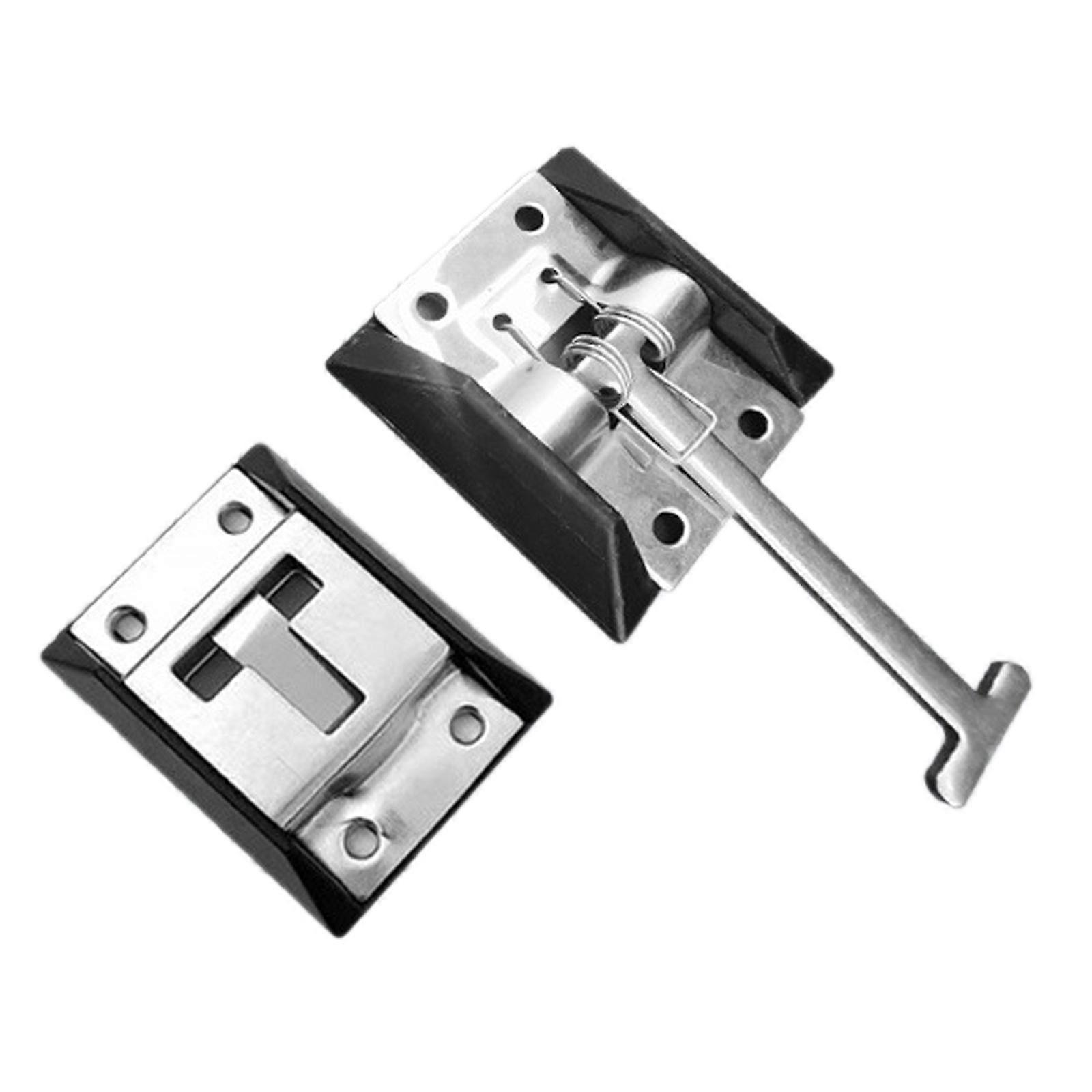 T Shape Entry Door Latch Entry Door Catch Latch with Bracket Caravans Cargo