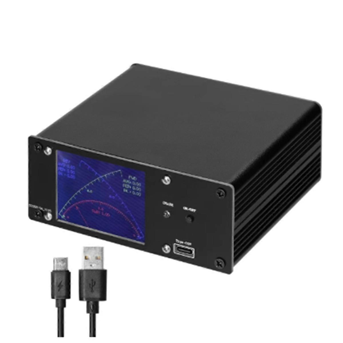 Full Touchscreen Shortwave Power Meter Standing-Waves Meter with over Voltage Standing Waves Ratio