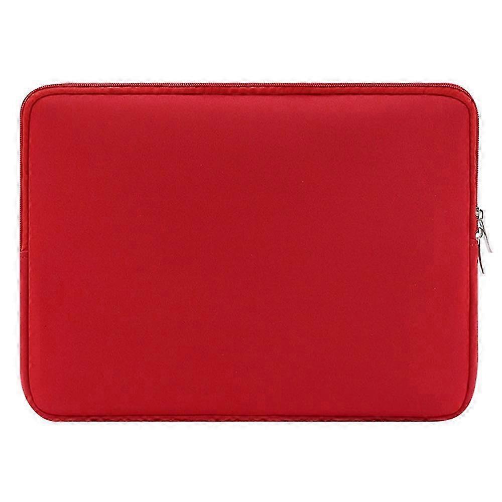 15-inch Laptop Sleeve Bag in Green Neoprene Notebook Carrier with Tablet Briefcase Function