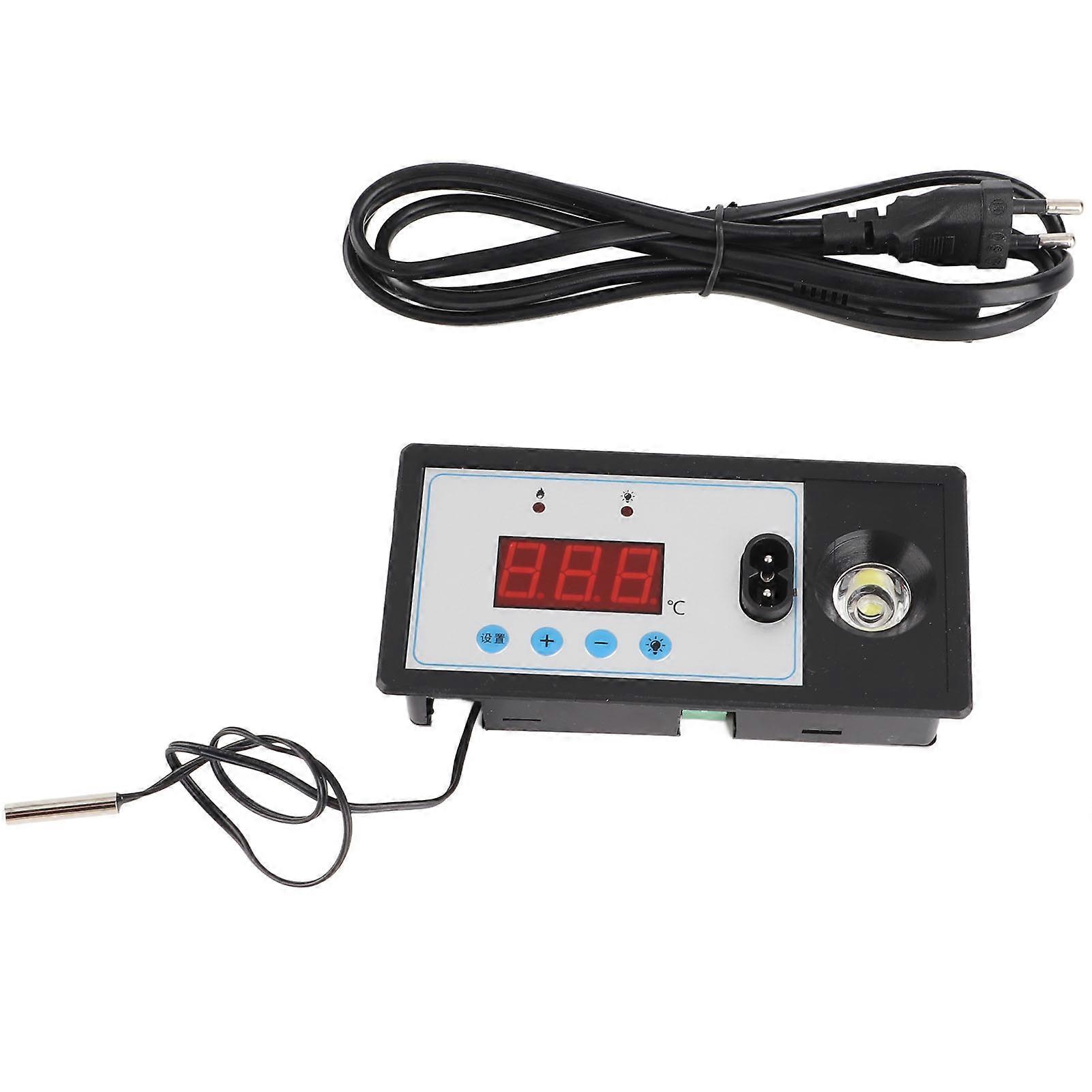 Egg Incubator Thermostat, Intelligent Automatic Temperature Controller with Light