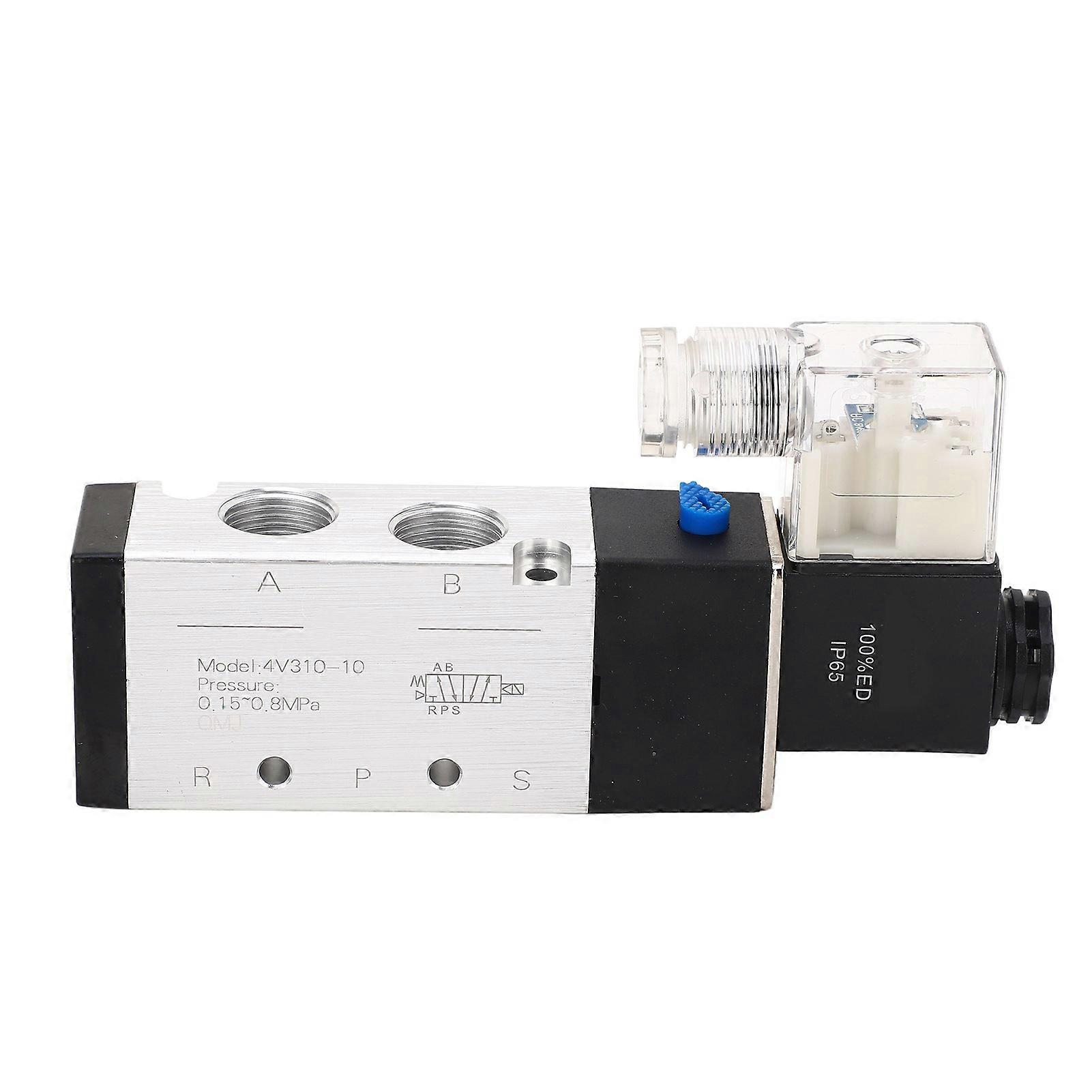 Pneumatic Aluminum Alloy Quick Response Anti Interference 2 Position 5 Way Sole Valve for Automation