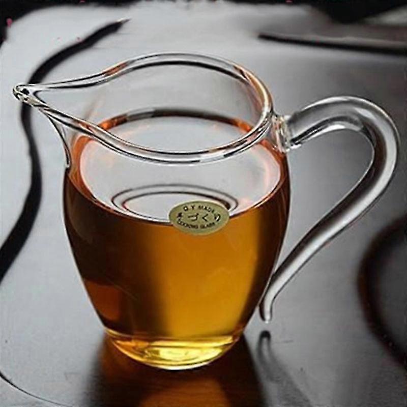 Transparent Tea Pot Glass Kettle Measuring Jug Mug Red Wine Decanter Liquor Dispenser Durable Versatile Stylish 300ML Multi Function