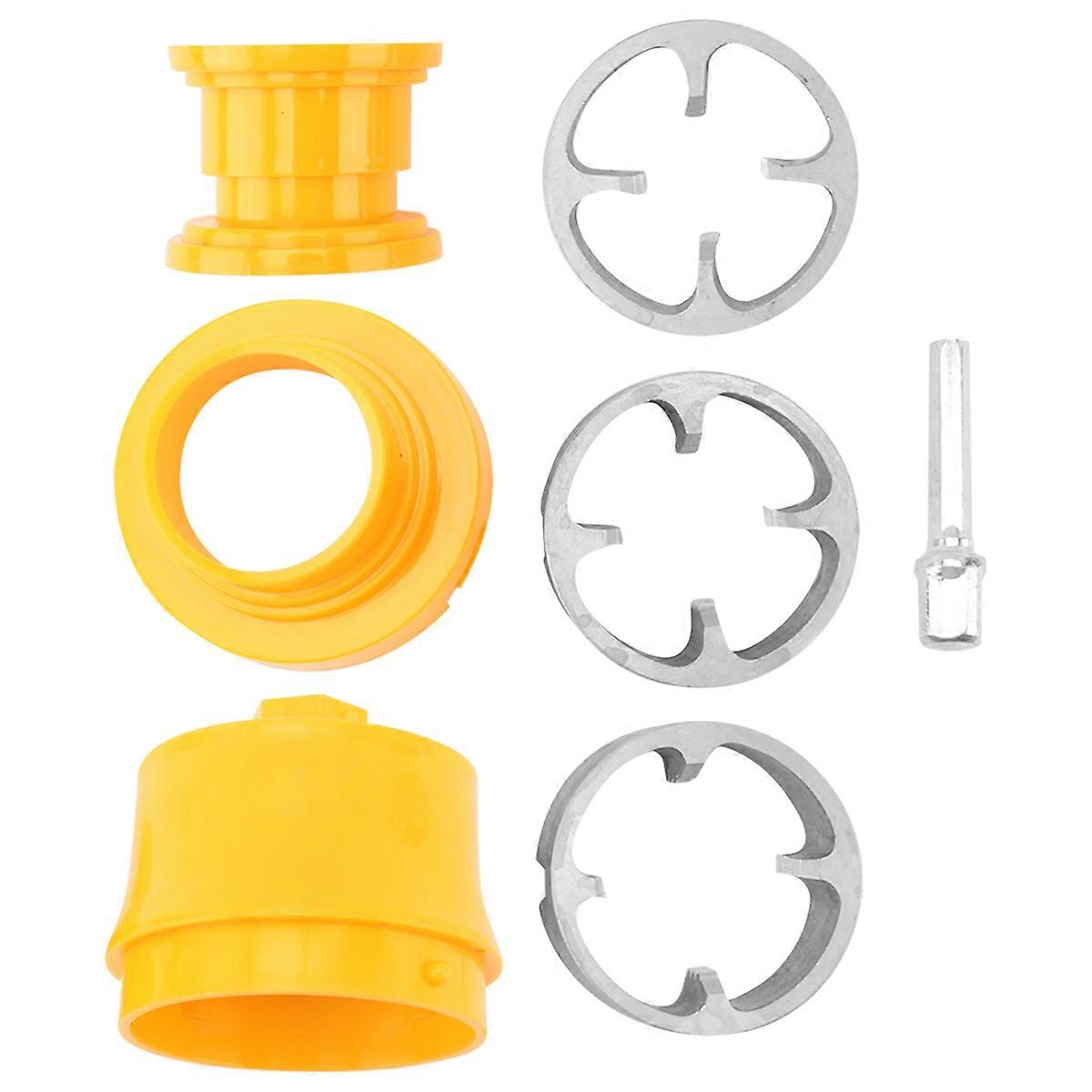 New PVC Thread Maker Tool Pipe Threader Plumbing Tool Kit Plastic Pipe Round Die Set PVC Water Pipe Thread Tapping Tool