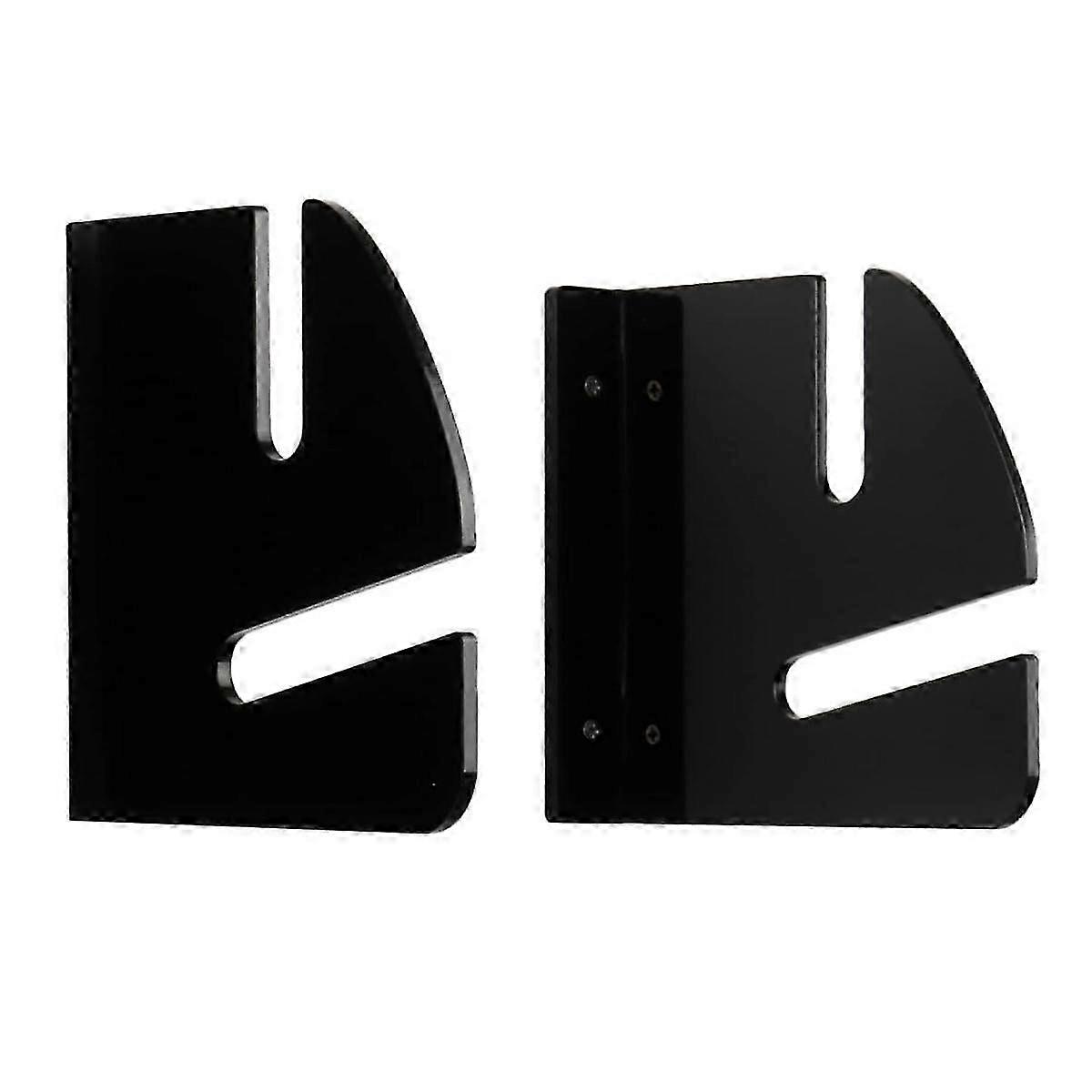 Clear Acrylic Skateboard Rack Wall Mount for Snowboard, Surfboard & Deck Storage Display