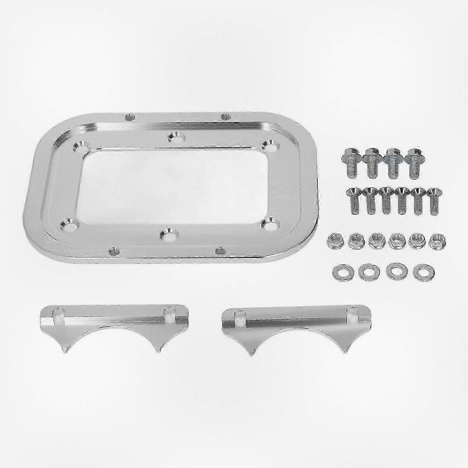 Battery Hold Down Tray in Aluminum Alloy for Certain Compatible Batteries in Red, Blue, and Yellow for Top Models 34, 34/78, D34, D34/78, an