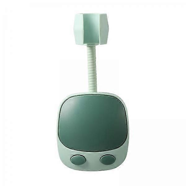 4xShower HeadHolder Adjustable Shower Bracket Strong Adhesive Wall Mount Green