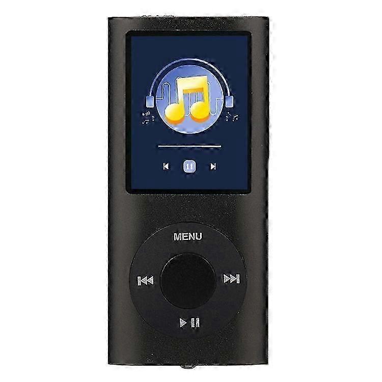 MP4 Player de metal de 1,8 polegadas com cartão 8G TF + fone de ouvido + cabo