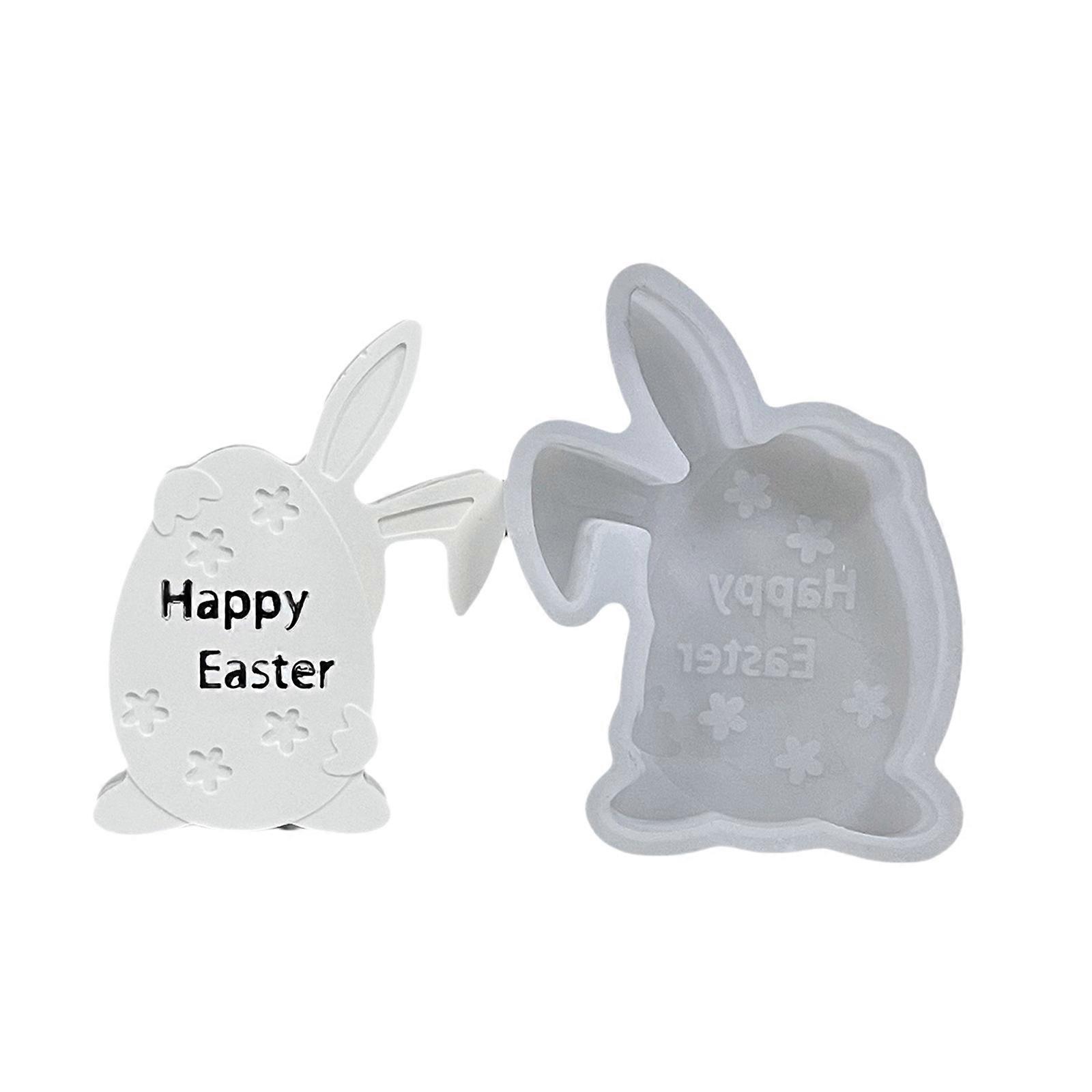 Silicone Chocolate Mold Crafting Moulds Suitable for Easter Rabbit Eggs Creation Family Gatherings and School Project