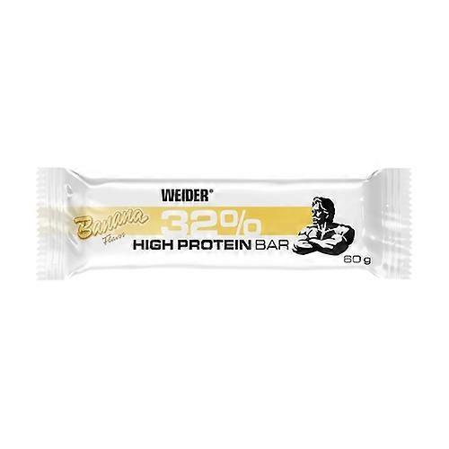 32% banana protein bar 1 bar of 60g (Banana)