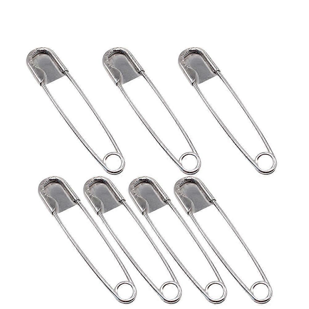 Extra Large Stainless Steel Safety Pins Clasp Set for Scarves Blankets Skirts Kilts Knitted Crafts – Durable Smooth Design for Thick Fabrics