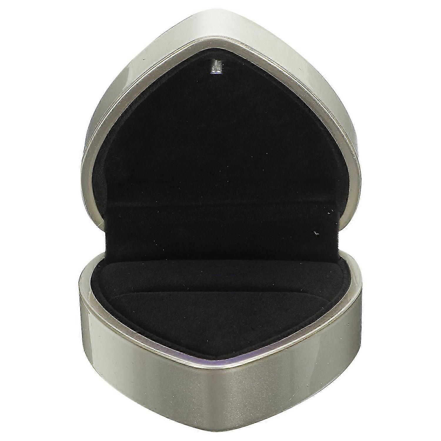 Heart Shape Ring Box Led Ring Case Heart Shaped Ring Gift Box Led Light