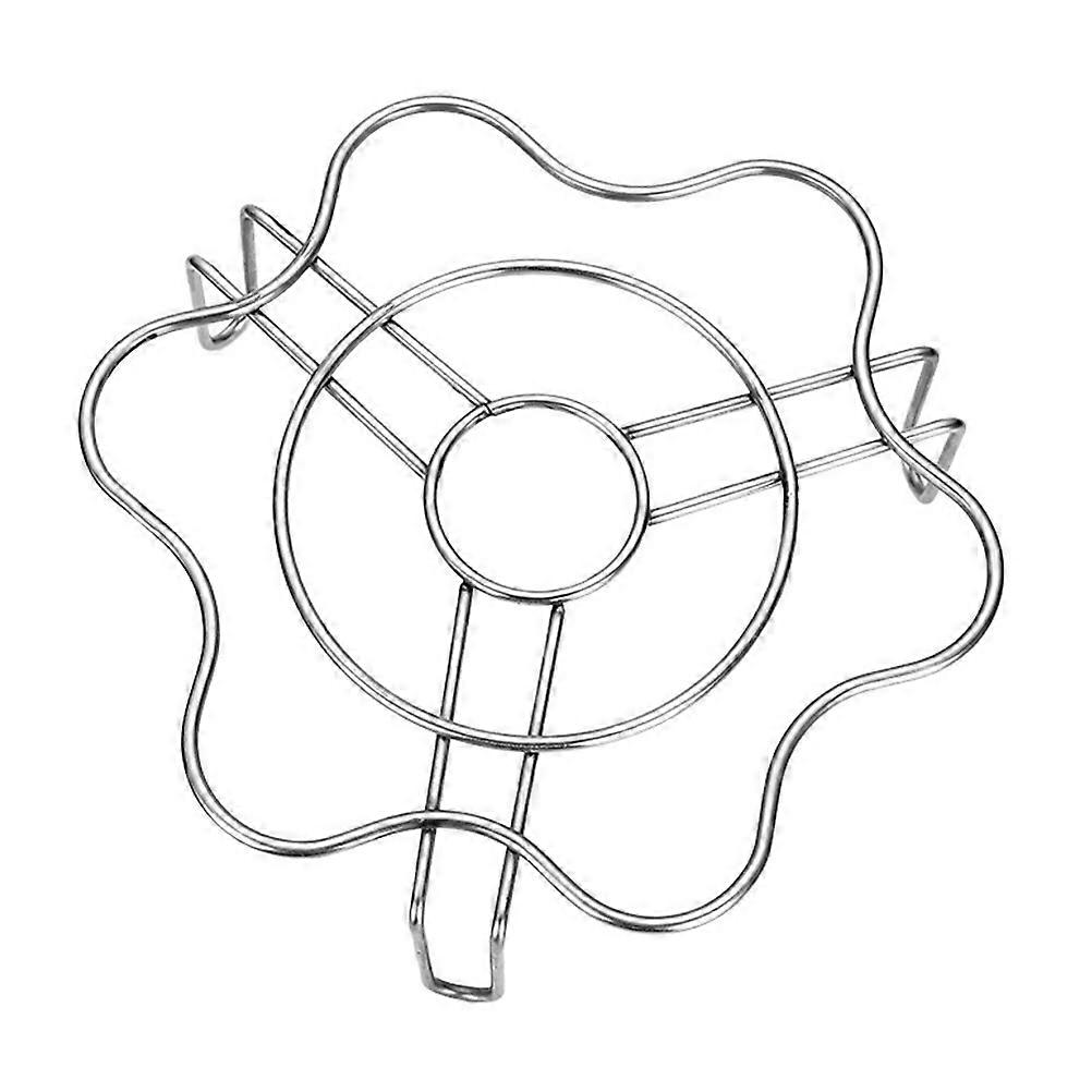 Suporte para Vapor de Aço Inoxidável para Uso na Cozinha Prata Leve 6 Polegadas